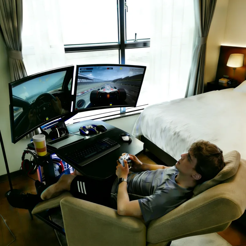 Electric Height-Adjustable Gaming Desk 7